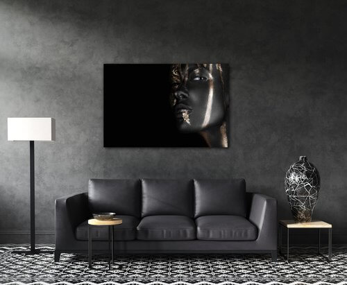 Bild Gold make up - 90 x 60 cm