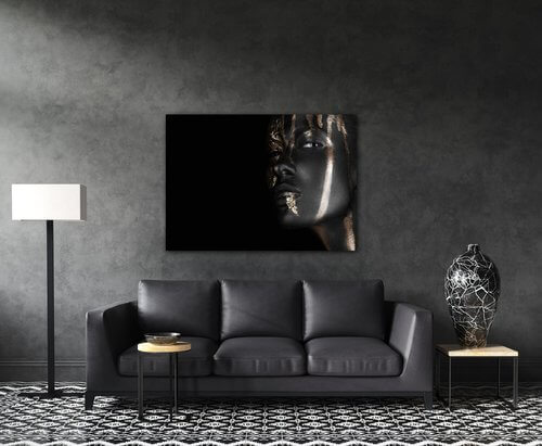 Bild Gold make up - 70 x 50 cm