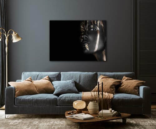Bild Gold make up - 70 x 50 cm