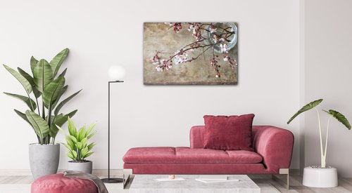 Bild Pink blossom - 60 x 40 cm