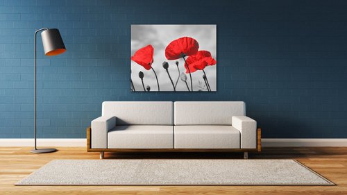 Bild Poppy - 90 x 70 cm