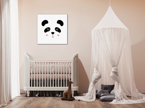 Obraz Little panda - 40 x 40 cm