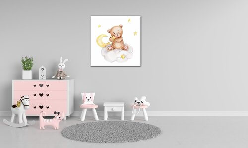 Obraz Cute little bear3 - 30 x 30 cm