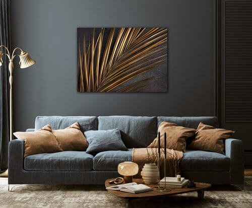 Bild Gold Palma - 70 x 50 cm