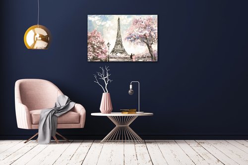 Bild Eiffel Tower2 - 60 x 40 cm