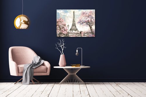 Bild Eiffel Tower2 - 70 x 50 cm