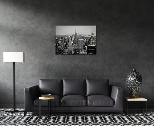 Bild New York in The Night - 70 x 50 cm