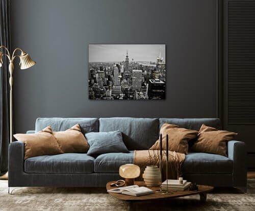 Bild New York in The Night - 70 x 50 cm
