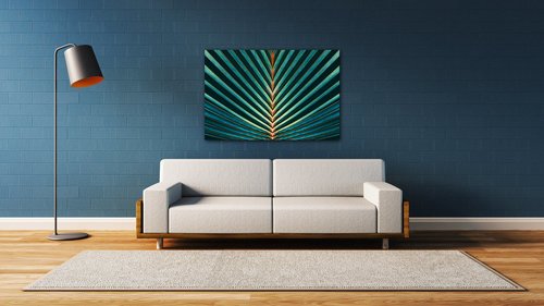 Bild Palm leaf - 90 x 60 cm