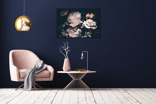 Bild Peonies and flowers - 90 x 60 cm