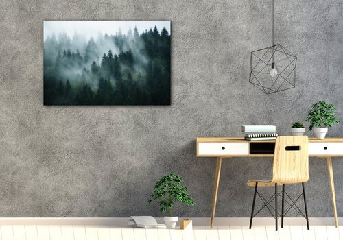 Bild Fogy forest - 60 x 40 cm