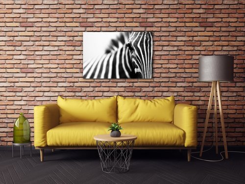 Bild Zebra detail - 90 x 60 cm
