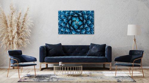 Bild Blue blossom - 60 x 40 cm