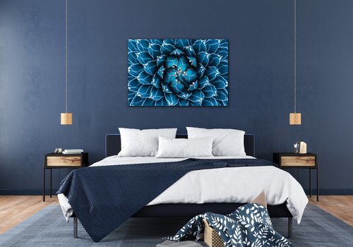 Bild Blue blossom - 60 x 40 cm