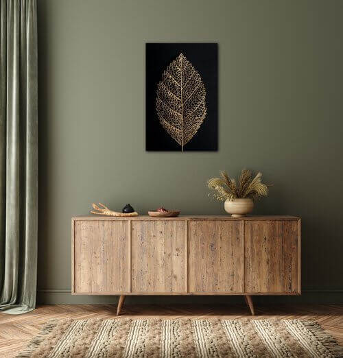 Bild Golden leaf - 40 x 60 cm
