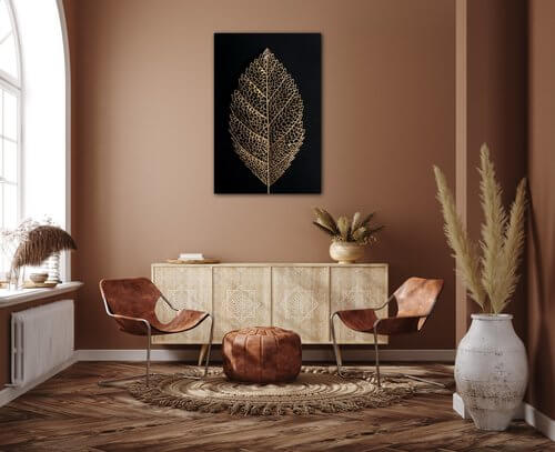 Bild Golden leaf - 40 x 60 cm