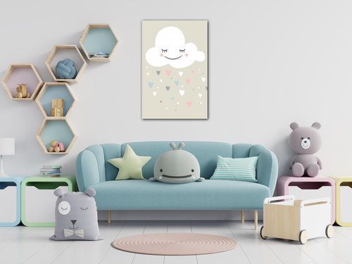 Obraz Cute little cloud - 40 x 60 cm