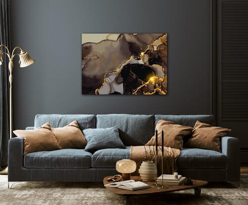 Bild Shiny abstract - 70 x 50 cm