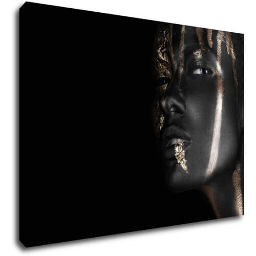 Bild Gold make up - 70 x 50 cm