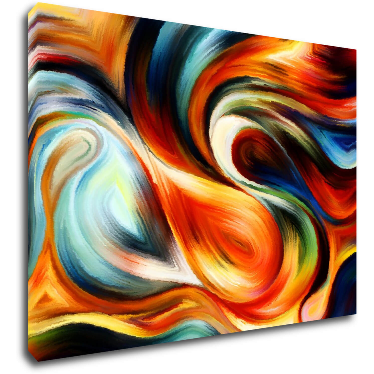 Bild Colorful fluid - 70 x 50 cm