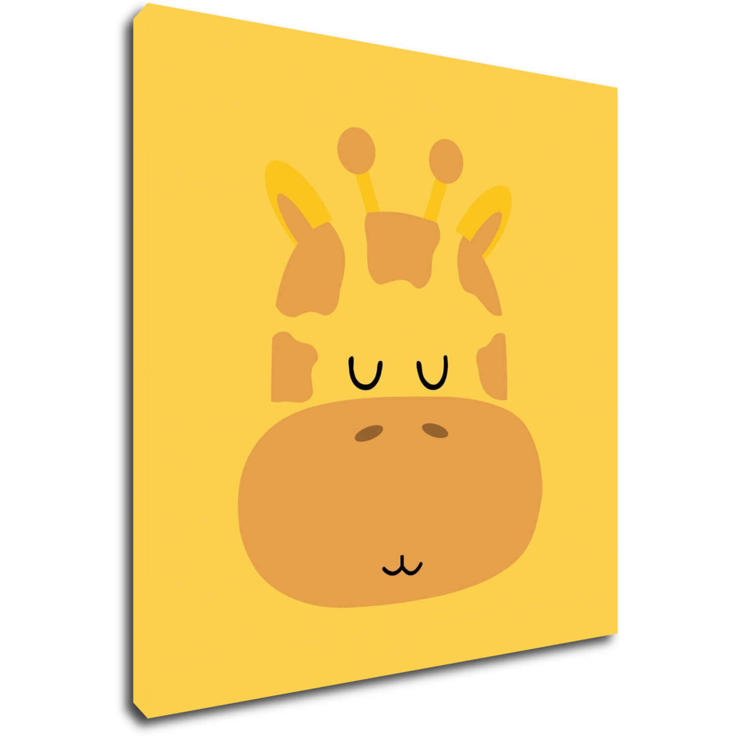 Obraz Little yellow giraffe - 30 x 30 cm