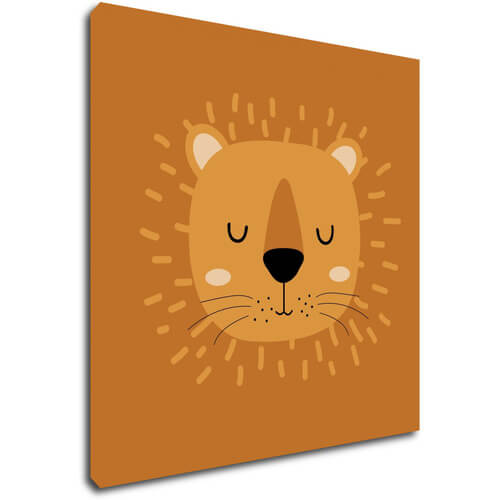 Obraz Little lion - 40 x 40 cm