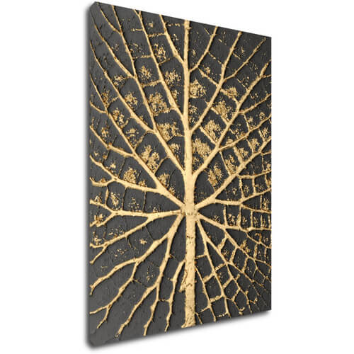 Bild Golden leaf structure