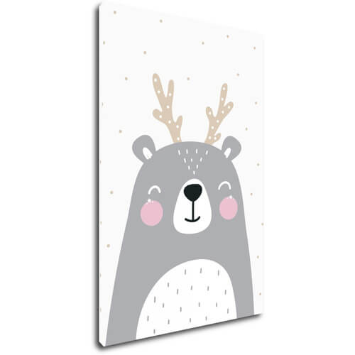Obraz Cute little animal with dots - 40 x 60 cm