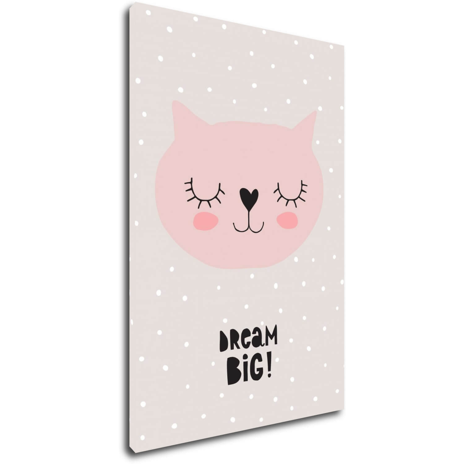 Obraz Kitty Dream Big - 20 x 30 cm