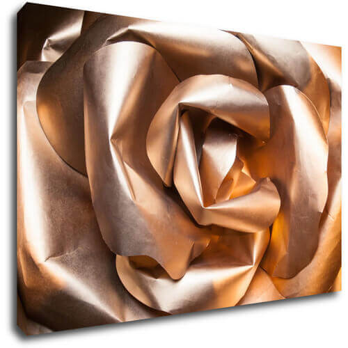Bild Golden paper rose abstract