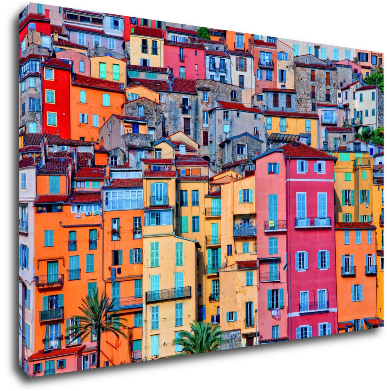 Bild Colorful houses - 90 x 60 cm