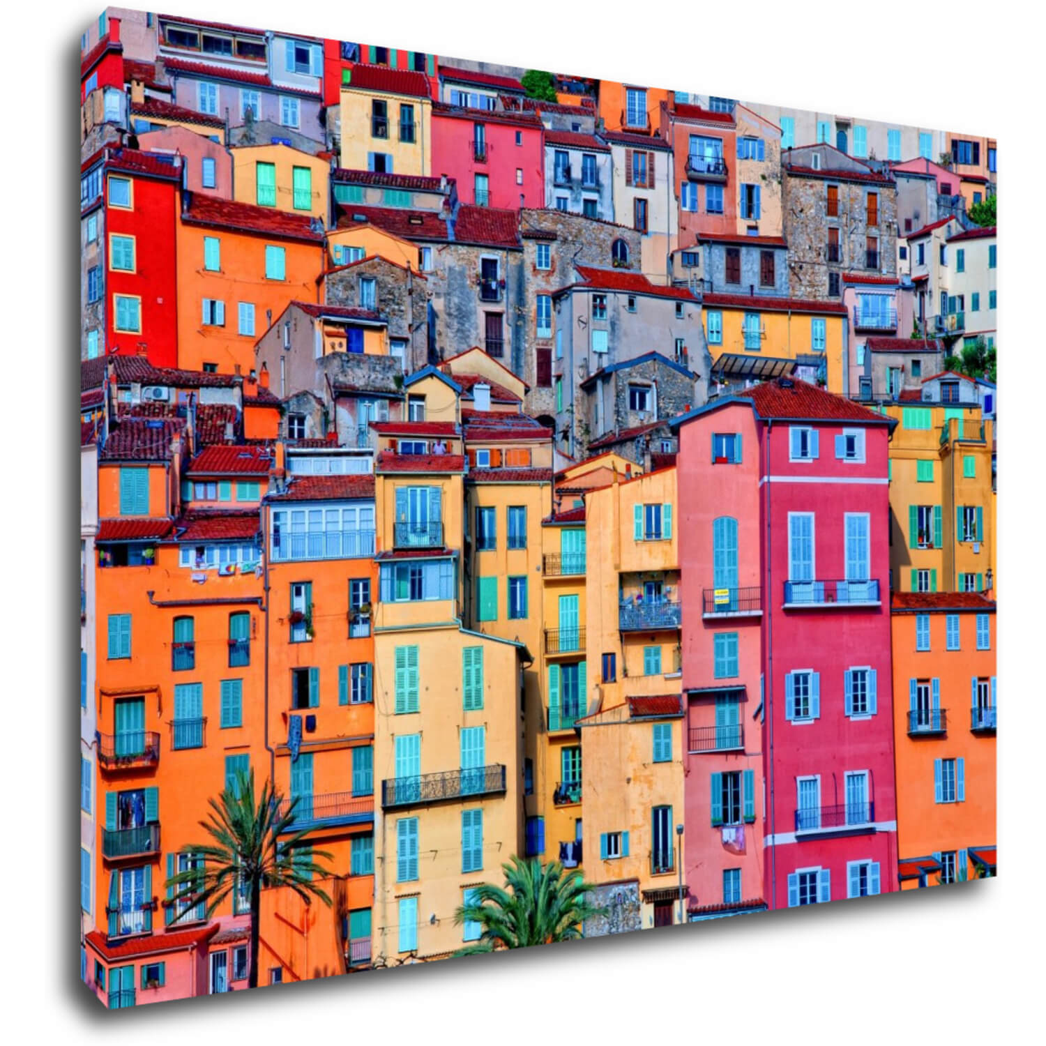 Bild Colorful houses - 70 x 50 cm