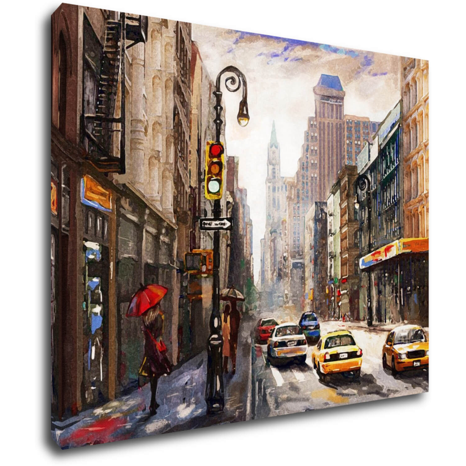Bild New York Painting - 90 x 70 cm
