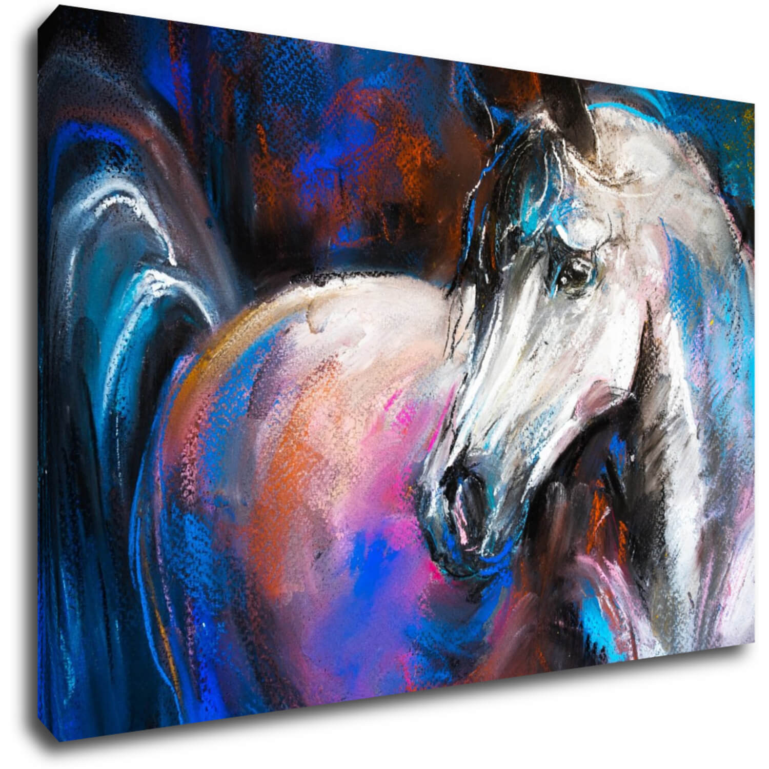 Bild Horse painted - 90 x 60 cm