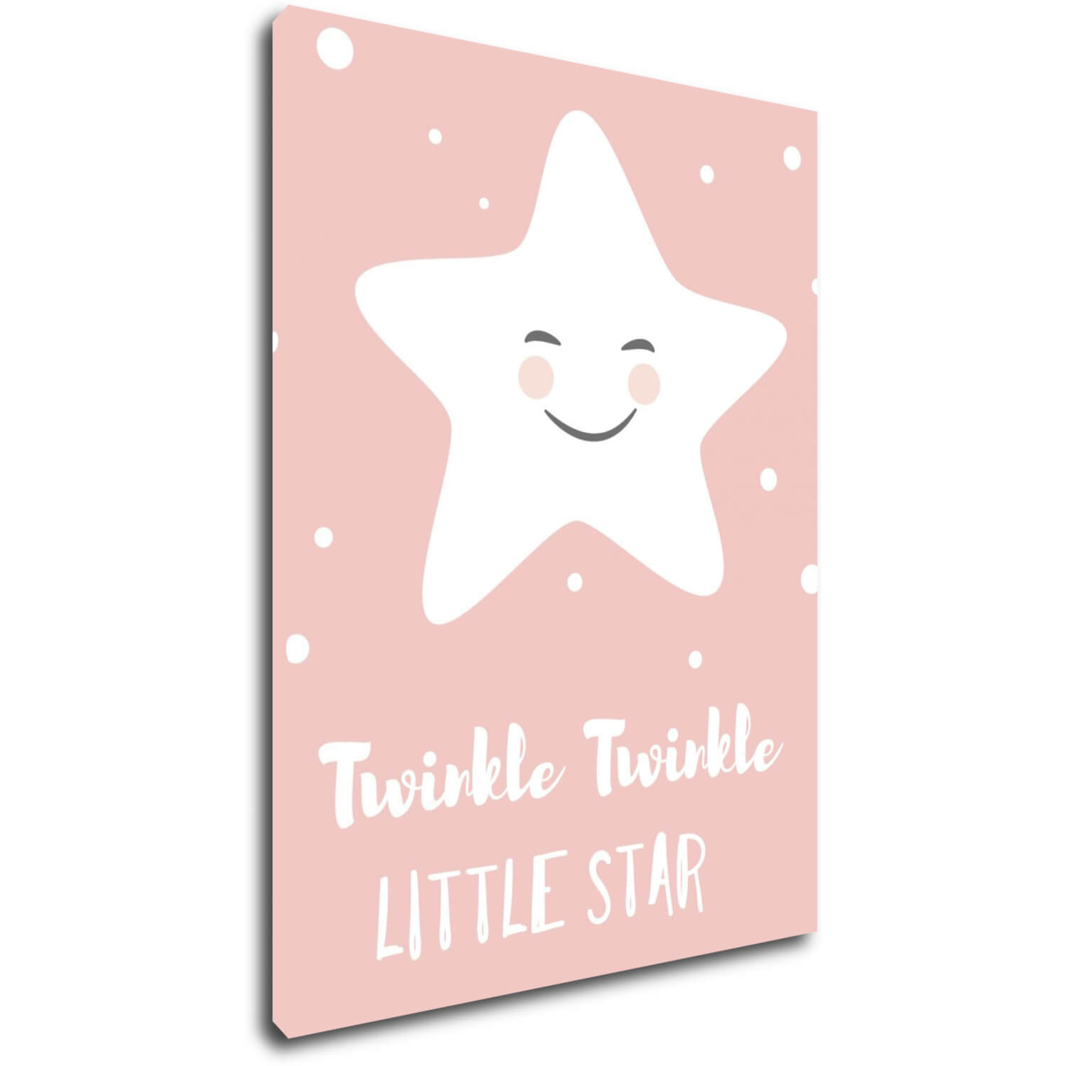Obraz Pink twinkle twinkle little star - 30 x 40 cm