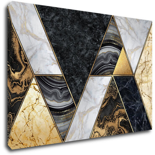 Bild Gold black abstract