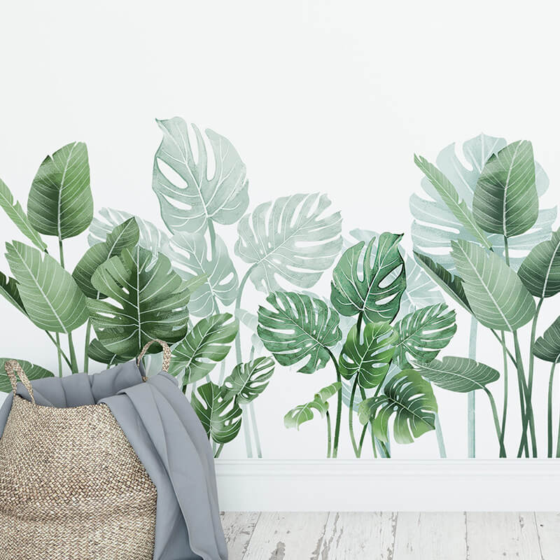 Wandaufkleber für das Kinderzimmer Plants