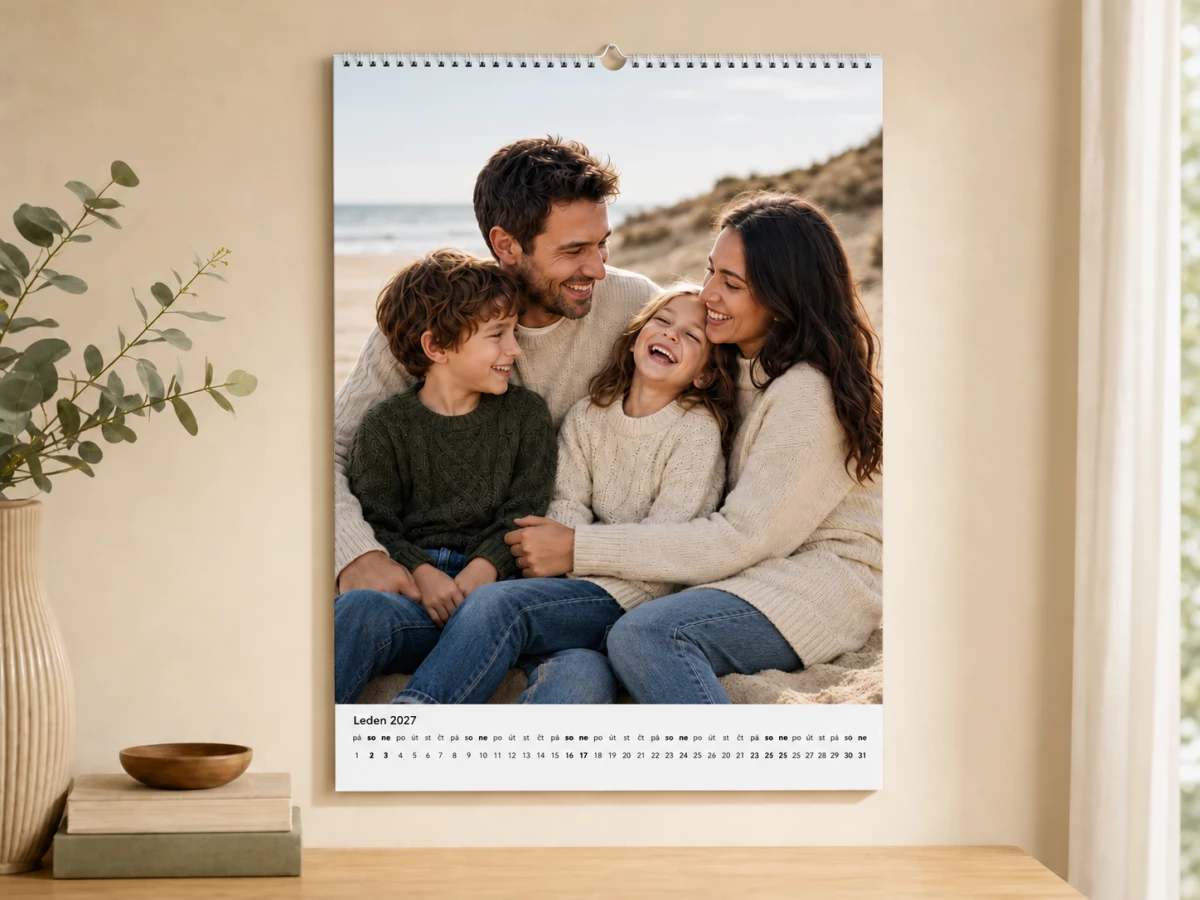 Beispielfoto eines Wandfotokalenders